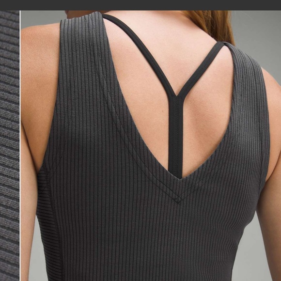 Lululemon Ribbed Softstreme Cropped Tank Top Women’s Size 4 - Picture 2 of 8